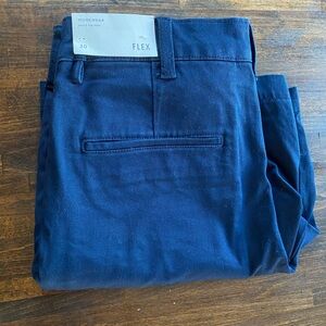 American Eagle Classic 8” Above The Knee Flex Shorts Workwear Mens 30 Navy NWT